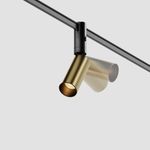 Трековый светильник Focus Led 3000К 5Вт 36°, TR201-1-5W3K-M-BBS. TM Maytoni
