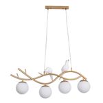 Подвесная люстра Arte Lamp ELTANIN A3422SP-4GO, 4хE27