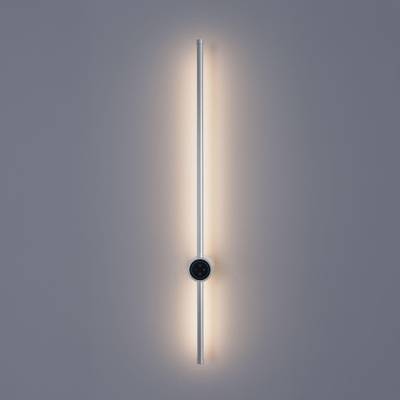 8310/14WL LEDIO серебро, металл/силикон Настенный светильник с диммером LED 14W 3000/4000/7000K 220V BRAM