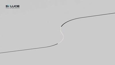 ST668.446.08 Гибкий светодиодный светильник Белый,Черный LED 1*8W 4000K 170Lm Ra&gt;80 100° IP20 L1 000xW10xH5 24V