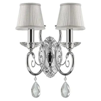 693624 Бра RICERCO 2х40W E14 ХРОМ Lightstar