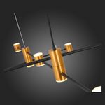 SL1596.423.22 Светильник подвесной ST-Luce Золотистый, Черный/Белый LED 22*3W 3000K