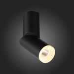 ST107.402.10 Светильник потолочный Черный LED 1*10W 3000K 780Lm Ra&gt;80 24 D50xH168 170-240V