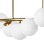 815183 Люстра CROCO 8х40W E14 ЛАТУНЬ Lightstar