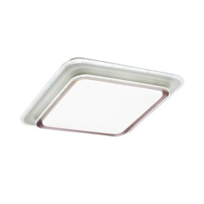 7683/EL MARON SN 192 Светильник пластик/темно-коричн. LED 70Вт 3000-6000K 500х500 IP43 пульт ДУ LOSY