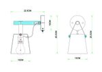 Бра Arte Lamp THOMAS A7032AP-1WH, 1хE27