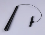 Светильник светодиодный трековый подвесной для шинопровода Magnetic GL4351 BK черный IP20 6W 4200K 48V 24° D40*H300
