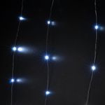 Светодиодная гирлянда занавес "Роса" белый 2*3м IP20 200-004 белый
