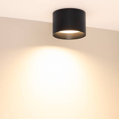 Светильник SP-BISCOTTO-R120-12W Warm3300-MIX (BK, 80 deg, 230V) (Arlight, IP54 Металл, 5 лет)