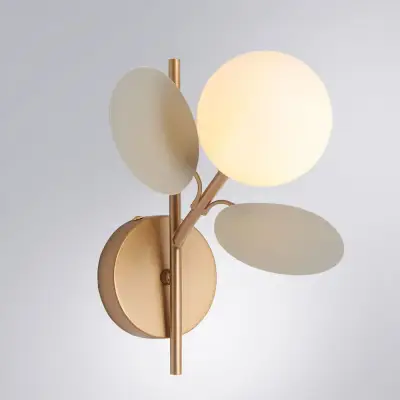 Бра Arte Lamp PEACOCK A1369AP-1GY, 1хG9