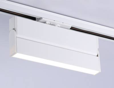 Светильник светодиодный трековый GL6806 WH белый LED 12W 4200K 230*22*87