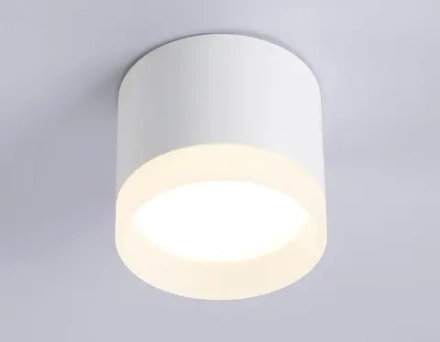 Накладной точечный светильник GX53 TN5365 WH белый GX53 D82*70