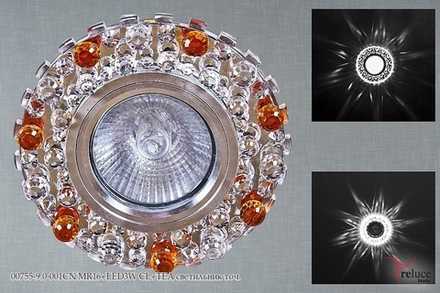 00755-9.0-001CN MR16+LED3W CL+TEA светильник точ.