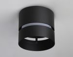 Светильник накладной TN71052 BK черный GX53 max 12W D85*75