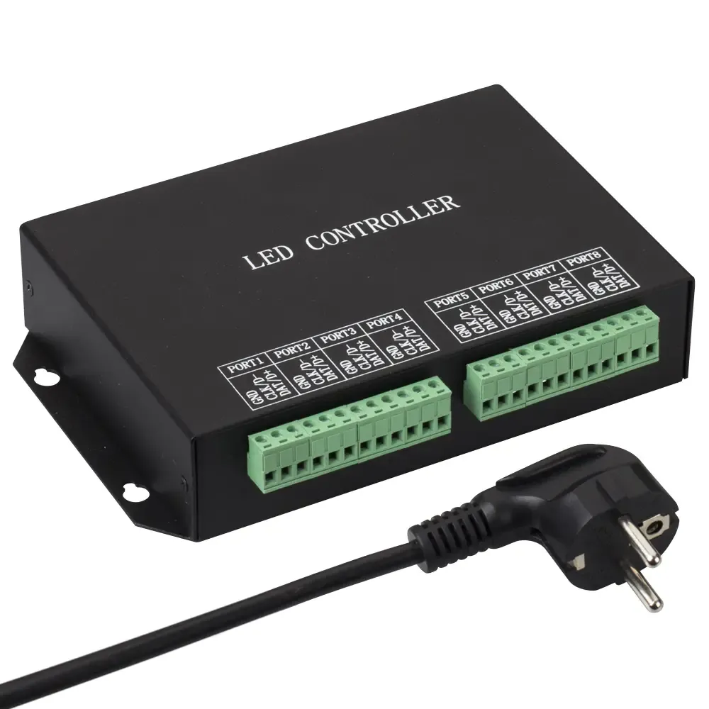Контроллер HX-801RC (8192 pix, 220V, TCP/IP) (Arlight, -) Контроллер HX-801RC (8192 pix, 220V, TCP/IP) (Arlight, -)