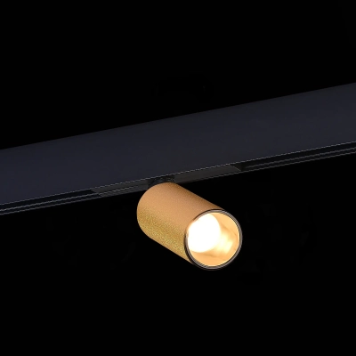 ST807.236.12 Магнитный трековый светильник Золотистый LED 1*12W 3000K 500Lm Ra>90 IP20 D50xH173 48VV