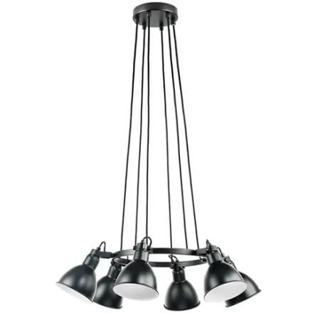 761167 Люстра ACROBATA 6х40W E14 ЧЕРНЫЙ Lightstar