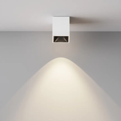 Потолочный светильник Альфа / Alfa LED 8 Вт 4000 К 60°, C065CL-8W4K-SQ-WB. TM Maytoni