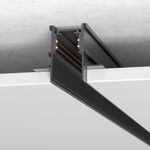ST004.419.12 Шинопровод магнитный встраиваемый под ГКЛ 12мм ST-Luce Черный Длина 1 000мм