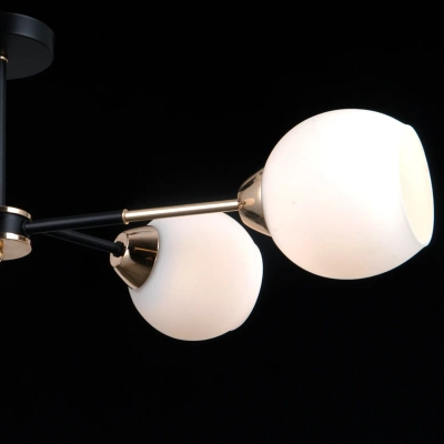 IL0715-4CSQ-24 BK GD LIBRA светильник потолочный ILLUMICO, E27х4