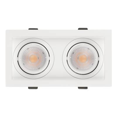 Светильник MS-VORTEX-BUILT-S170x90-2x12W Warm3000 (WH-WH, 40 deg, 230V) (Arlight, IP20 Металл, 5 лет)