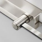 Основание настенное Wall для блока питания с вводом питания Flarity платина, TRA155CW-BB-PT. TM Maytoni