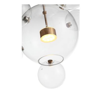 SL1133.213.01 Светильник подвесной ST-Luce Латунь/Прозрачный LED 1*14W 3000K