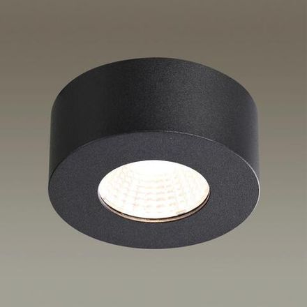4283/7CL HIGHTECH ODL22 401 черный/металл Потолочный светильник IP20 LED 7W 771Лм 3000K BENE