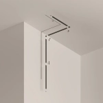 Шинопровод 2м Radity встраиваемый черный, TRA084MP-12B. TM Maytoni
