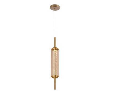 07522-1A,36 Подвес Данли латунь d10 h200 Led 3W (3000K)