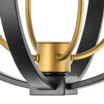 731247 Люстра CERO 4х40W E14 ЧЕРНЫЙ/ЗОЛОТО Lightstar