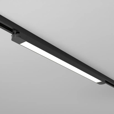 Трековый светильник Базис / Basis Unity 4000K 24Вт 110°, TR000-1-24W4K-B_1. TM Maytoni