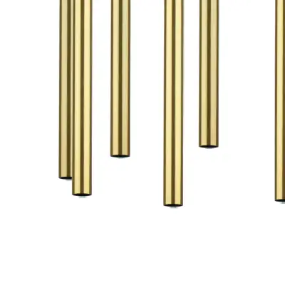 L8T747443 Люстра TUBO LED 40W 2560LM 25G ЗОЛОТО 4000K (574733+747443 (8шт)