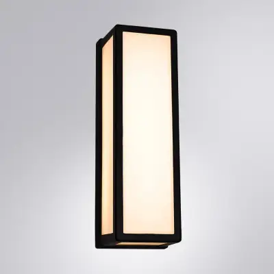 Уличный настенный светильник Arte Lamp ALPHARD A8526AL-2BK, 2хE27
