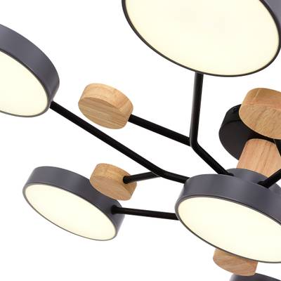 SLE6006-702-07 Светильник потолочный Серый/Серый LED 7*12W 3000K/4500K/6000K