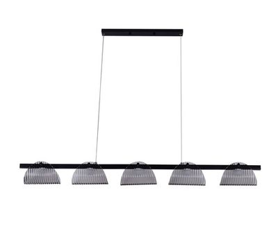 Люстра Каспи черный L132 h150 Led 5*6W (4000K)