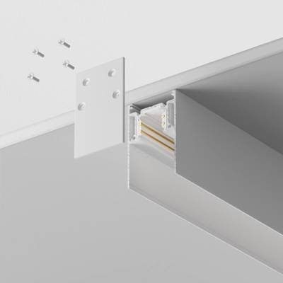 Шинопровод 1м Gravity накладной/подвесной белый, TRX010-411W. TM Maytoni