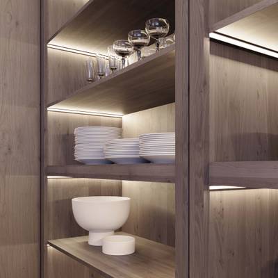 Профиль SL-KANT-H20-2000 ANOD (Arlight, Алюминий)