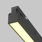 Трековый светильник Базис / Basis Exility 2700K 24Вт 120°, TR030-2-24W2.7K-B. TM Maytoni