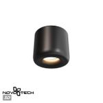 359440 OVER NT24 000 черный Светильник накладной влагозащищённый IP44 LED 10W 220-240V 3000K 650Лм LISSE