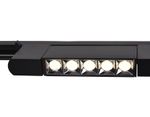 Трековый однофазный светодиодный светильник GL6688 BK черный LED 6W 4200K 24°