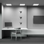 Потолочный светильник Зон / Zon 45 Вт 3000 К 120°, C032CL-45W3K-SQ-W. TM Maytoni