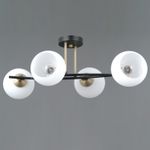 IL0798-4CSQ-25 BK AB TRENTO светильник потолочный