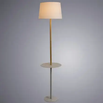 Торшер Arte Lamp CONNOR A2102PN-1WH, 1хE27