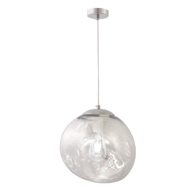 Светильник подвесной Crystal Lux MALAGA SP1 D280 CHROME 0861/201