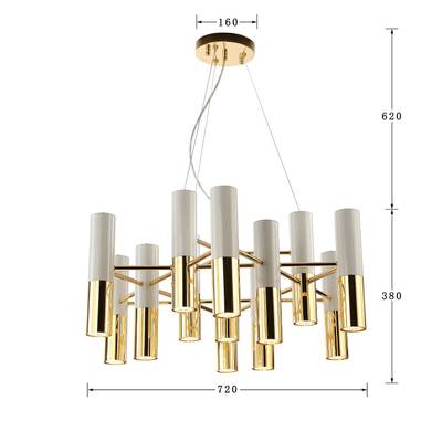Подвесная люстра Ultra 2755-13P. ТМ Favourite