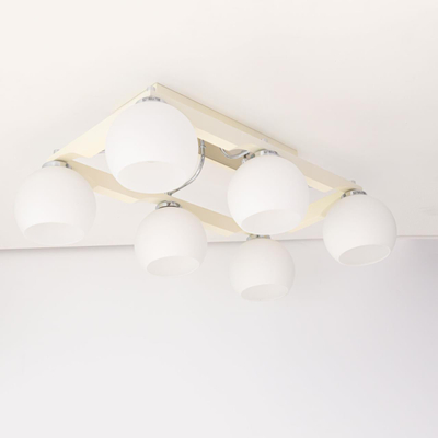 Citilux Ариста CL164362 Люстра деревянная Светлая