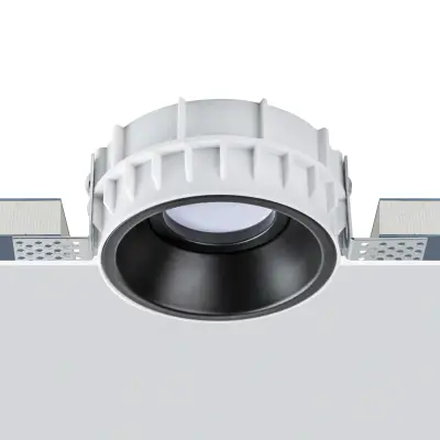 G214607 Светильник DOMINO ROUND MR16 ЧЁРНЫЙ (214610+214607)