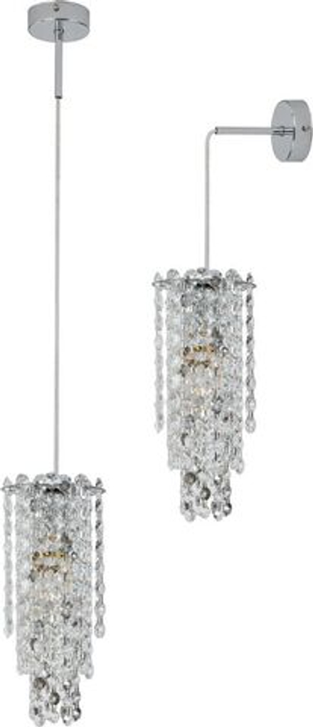 Светильник подвесной-настенный Stilfort 2187/09/01P серия Rain of Crystal