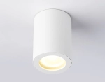 Светильник накладной TN22797 WH белый IP44 GU10 max 12W D65*90